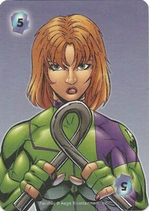 Marvel OVERPOWER INTELLECT POWER 5 card - Fairchild- 5I - 5 I - Image - Picture 1 of 1