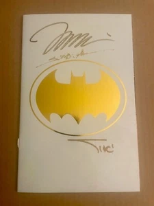 Batman #158 Brilla en la Oscuridad Variante de Lanzamiento FIRMADO Jim Lee Williams Sinclair GITD - Imagen 1 de 1