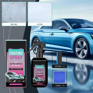Cars Waterless Wash Ceramic Coating High Protection Towel~ Spray 2 in W/ Z2C2 - Picture 1 of 17