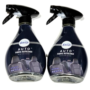 2 Pack Febreze Auto Fabric Refresher New Car Scent 12.5oz Spray - Picture 1 of 1