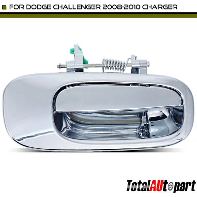 Manija de puerta exterior cromada para Dodge Charger 2006-2010 Challenger delantera derecha Foto 1 de 4