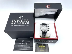 Cronografo Invicta Uomo 500m W/R Nero 20635 Subaqua Limitato a 915 Nuovo con etichette - Foto 1 di 16