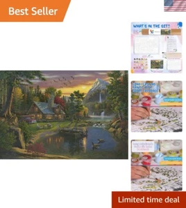 Paint by Numbers Canvas 16x20 DIY Kit - Fun Adult Hobby, Includes Materials - Picture 1 of 9