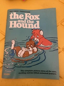 Vtg Walt Disney Productions 1981 The Fox And The Hound Comic Book - Picture 1 of 6