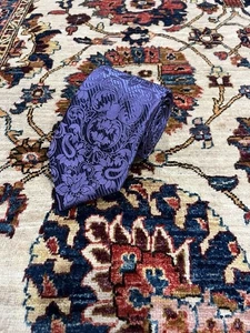 Men’s Canali Jacquard Silk Paisley Luxury Necktie - Picture 1 of 6