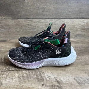 Under Armour Curry 9 Street 3024248-002 Unisex M12.5/W14 Shoes Black Sneakers - Picture 1 of 13