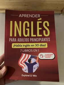 Aprender inglés para adultos principiantes: 7 libros en 1: ¡Habla inglés en 3... - Zdjęcie 1 z 13