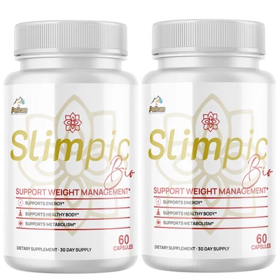 Slimpic Bio- Apoyo al Metabolismo, Suplemento para Control de Peso- 2 Botellas Foto 1 de 4