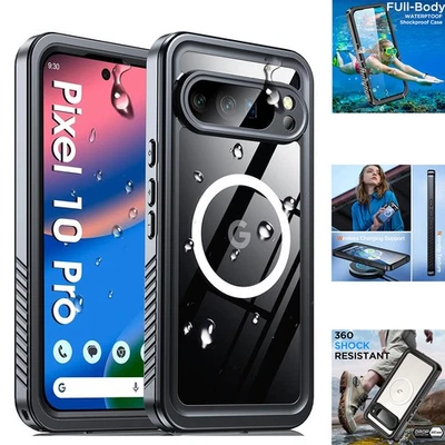 Waterproof Case For Google Pixel 10 Pro/10 Pro XL/10 MagSafe Shockproof Cover - Image 1 of 4
