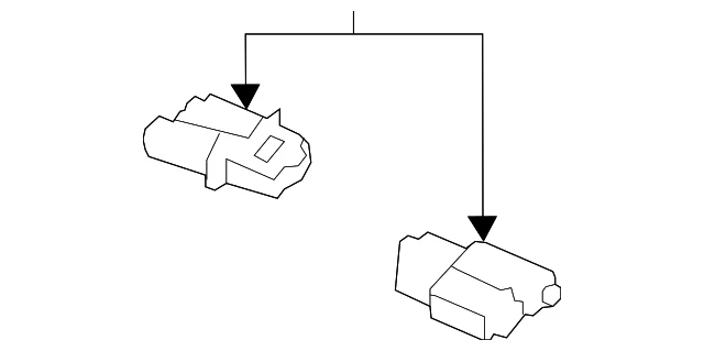 Подлинный Ford 2009-2016 Lincoln MKS - мотор в сборе без привода 8A5Z-15790-A - Изображение 1 из 4