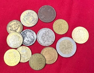 Lot gefälschte Münzen Kopien Deko-Münzen Sammlung Vintage verschiedene... - Bild 1 von 8