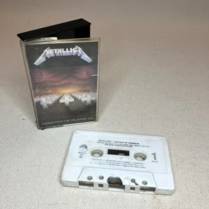 Metallica Cassette Master of Puppets 1986 Elektra 60439-4 columbia getestet - lesen - Bild 1 von 8
