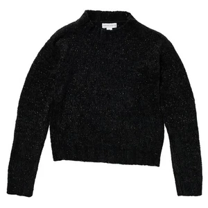 HARPER CANYON Kids' Chenille Sparkle Sweater In Black M(8/10) - Picture 1 of 4