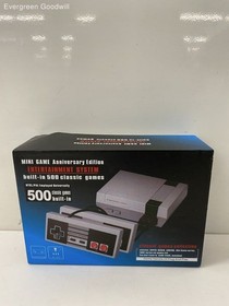 Nintendo NES Mini Game Anniversary Edition retro game console, 500 games inside