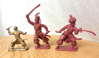 Lotto soldatini Ottomani Turchi Canè vintage anni '70 plastica modellismo - Immagine 1 di 4