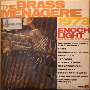 ENOCH LIGHT - THE BRASS MENAGERIE 1973 - Vinyl LP - P3 - 1972 VG FREE POST 3051 - Picture 1 of 5