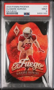 2020 Panini Phoenix Football Deandre Hopkins #17 En Fuego Case Hit PSA 9 - Picture 1 of 2
