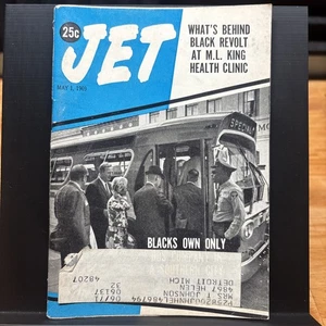 Jet Magazine May 1, 1969Blacks Own Only Bus Company In Southern City Some Stains - Picture 1 of 5