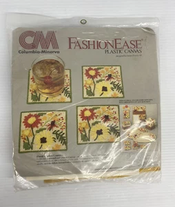 Columbia-Minerva FashionEase kit punto sottobicchieri da giardino floreali tela plastica - Foto 1 di 4