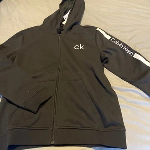 Calvin Klein Men’s Zip Up Hoodie Size Medium - Picture 1 of 7