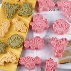Plastic Octopus Turtle Marine Animal Baking Mould 3D Cookie Cutter Biscuit Mold
