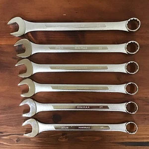 Minimax Combination Spanners x 6. 26, 27, 28, 29, 30 & 32mm. - Picture 1 of 6