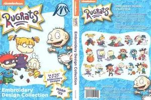 Brother SANICKRR Nickelodeon Rugrats PES Machine Embroidery Designs CD - Picture 1 of 1