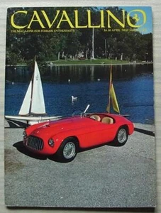 CAVALLINO FERRARI Car Magazine No 44 Apr/May 1988 330P 0010 M 166 MM Barchetta - Picture 1 of 6