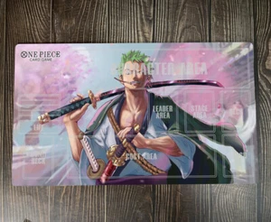 Alfombra de juego O-P Zoro OPCG TCG CCG alfombra de cartas coleccionables almohadilla de juego duelo alfombra de juego y bolso - Imagen 1 de 4