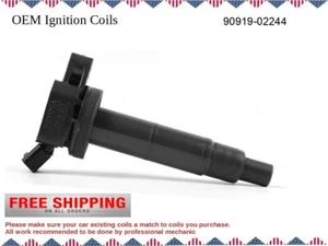 Single Ignition Coil for Lexus, Toyota, Scion, Pontiac 2.0L 2.4L I4 /OEM Refurb - Picture 1 of 2