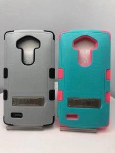 For LG G4 (LS991/VS986/US991/H812) Hybrid Kickstand Case Cover - Picture 1 of 14