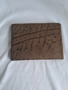 CARTERA DE CUERO ELEFANTE VINTAGE GENUINA, FINALES DE 1960 / PRINCIPIOS DE 1970 FABRICACIÓN - Imagen 1 de 6