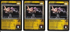 WWE RAW DEAL - 3X Torture Rack - FREE SHIPPING* RARE Submission 1.0 - Picture 1 of 1