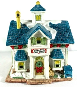 SantaKins Village Porzellan Sammlerstück limitierte Auflage Baldy's Post Amt EUC - Bild 1 von 10