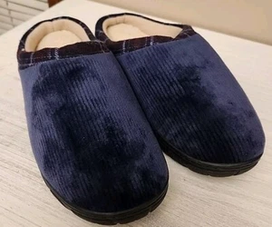 Totes Mens Slip On Slippers House Shoes M - Picture 1 of 6