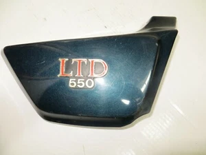 1980-1983 Kawasaki LTD 550 right side cover/panel OEM paint with emblem - Picture 1 of 2