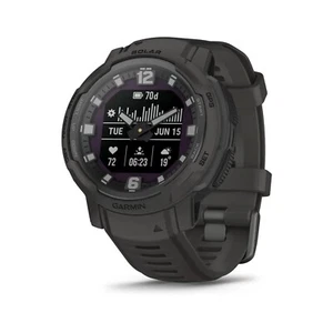 Reloj inteligente híbrido solar Garmin Instinct Crossover, 45 mm, carga solar, alfombra... - Imagen 1 de 4