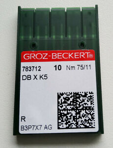 Stickmaschinennadel Rundkolben GROZ 783712 DBXK5 75/11 10 Stk (0,49 €/ Nadel)