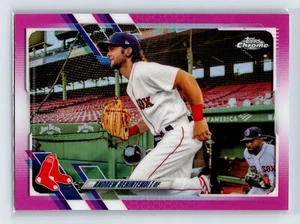 2021 Topps Chrome Andrew Benintendi #39 Baseball Boston Red Sox - Picture 1 of 2