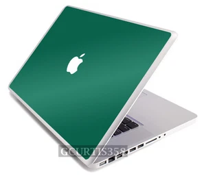 GREEN Vinyl Lid Skin Cover Decal fits Apple G4 Powerbook 15" Laptop - Picture 1 of 1