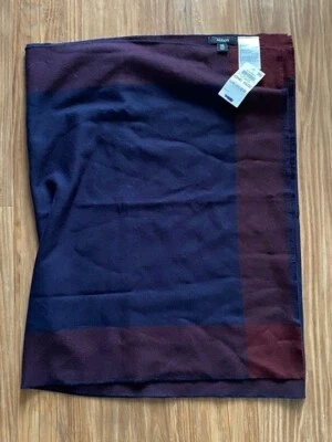 Шарф Alfani (темно-синий и темно-бордовый - один размер подходит всем) - Изображение 1 из 3