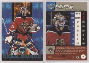 1998-99 Pacific Dynagon Ice Blue /67 Sean Burke #78