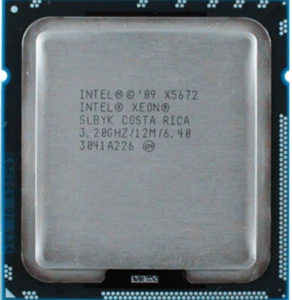 Intel Xeon X5672 3.2GHz 4-Core 8T 12 M SLBYK LGA 1366 95W CPU Processor - Picture 1 of 1