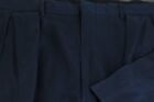 Polo Ralph Lauren Men's Blue Herringbone Cotton Pleated Casual Pants 40 x 32