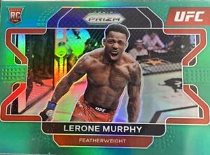 LERONE MURPHY ~ 2022 Panini Prizm UFC Green Prizm Variant ROOKIE CARD #6
