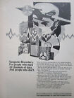 9/1972 Pub Sangamo Recorders Tape Instrumentation Sabre Iv 32 Channels Ad