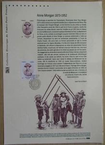 Document Philatélique 1er Jour : 06 2017 - Anne Morgan - Picture 1 of 1