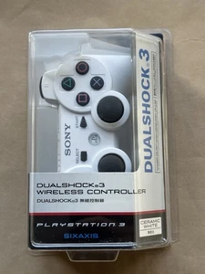 Official Sony PlayStation 3 Ceramic White DualShock 3 Controller Brand New - Foto 1 di 7
