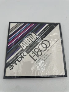 TDK AUDUA L-1800 REEL TAPE - Picture 1 of 3