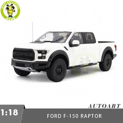 1/18 Ford F-150 Raptor AUTOart 72946 Oxford White Model Car Foto 1 de 4